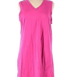 Pink Linen shift Dress